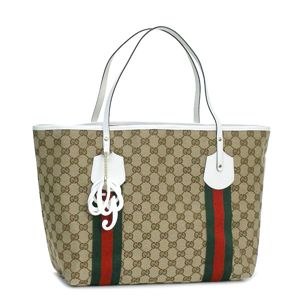 GUCCI(Ob`) g[gobO 211970 TOTE DOUBLE SHOULDER LARGE x[W/zCg