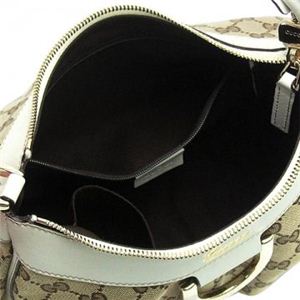 Gucci(グッチ) ショルダーバッグ D GOLD 190525 9761 ベージュ/ホワイト (H17×W24/31×D12)