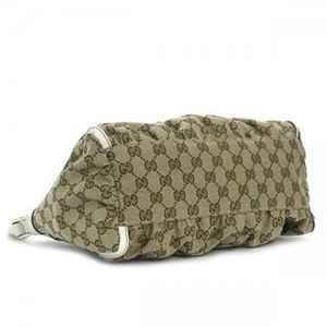 Gucci(グッチ) ショルダーバッグ D GOLD 190525 9761 ベージュ/ホワイト (H17×W24/31×D12)