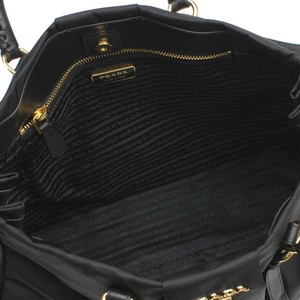 Prada(プラダ) TESSUTOBN1621 BIG TWO HANDLE SHOPPING BK トートバッグ