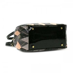 Vivienne Westwood(ヴィヴィアンウエストウッド) ハンドバッグ NEW HARLEQUIN 5073 ブラック H21×W29×D13